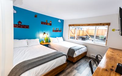 Exploring Themed Rooms at Crash Hotel Squamish