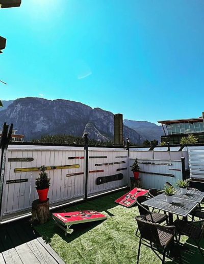 Rooftop view of the Chief | The Crash Hotel Squamish