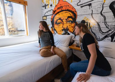 crash hotel unique walls