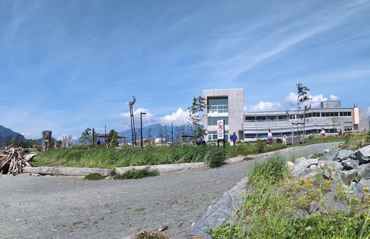 Squamish Waterfront eatery and playground